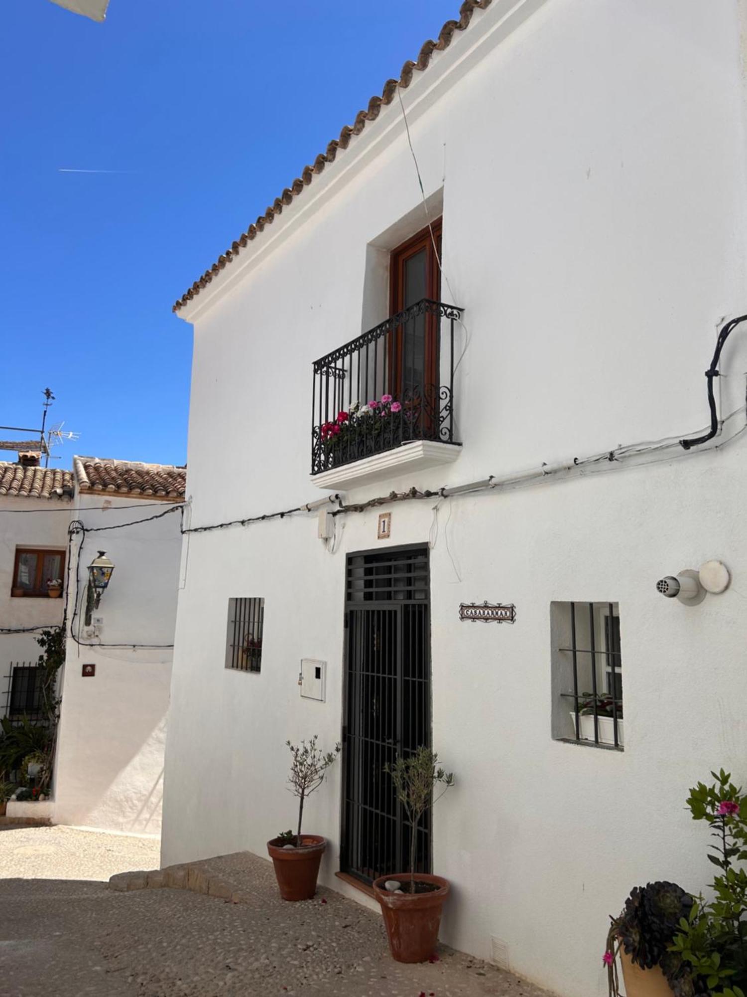 Casa Barman Casco Antiguo Y Vistas Al Mar Villa Altea Eksteriør billede