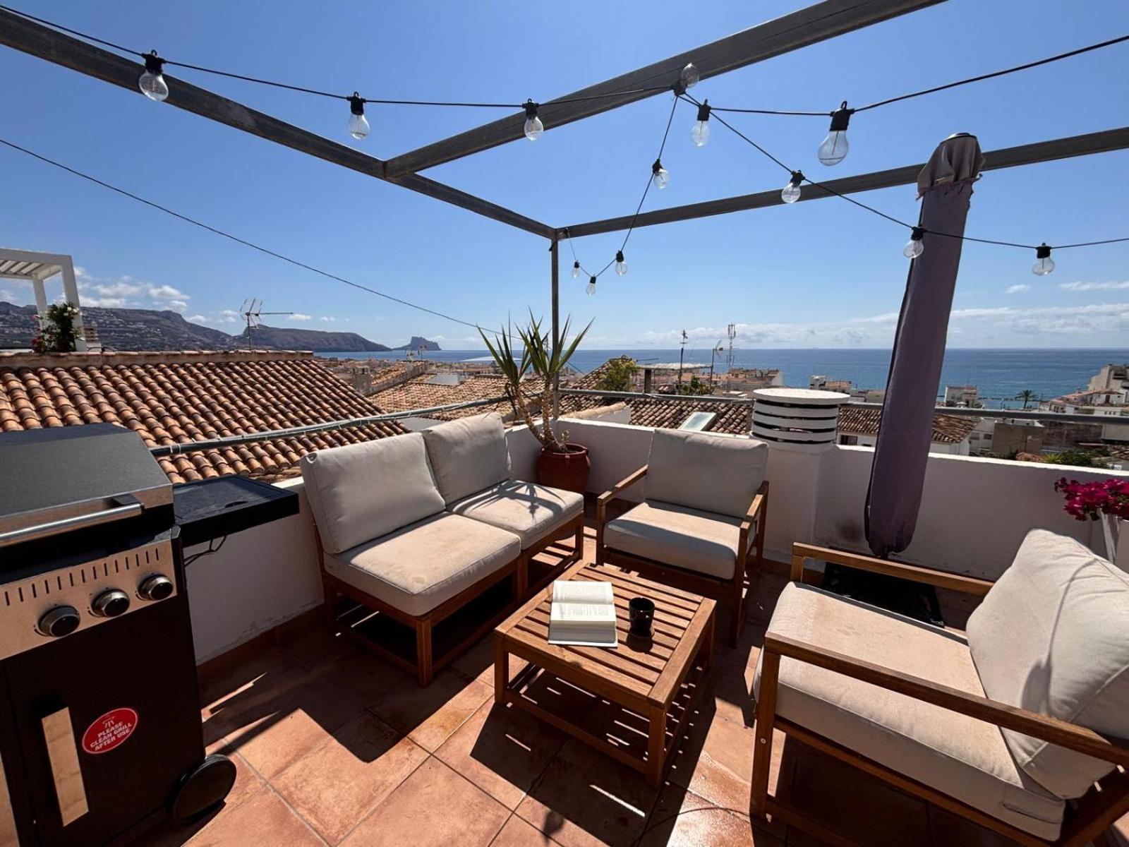 Casa Barman Casco Antiguo Y Vistas Al Mar Villa Altea Eksteriør billede